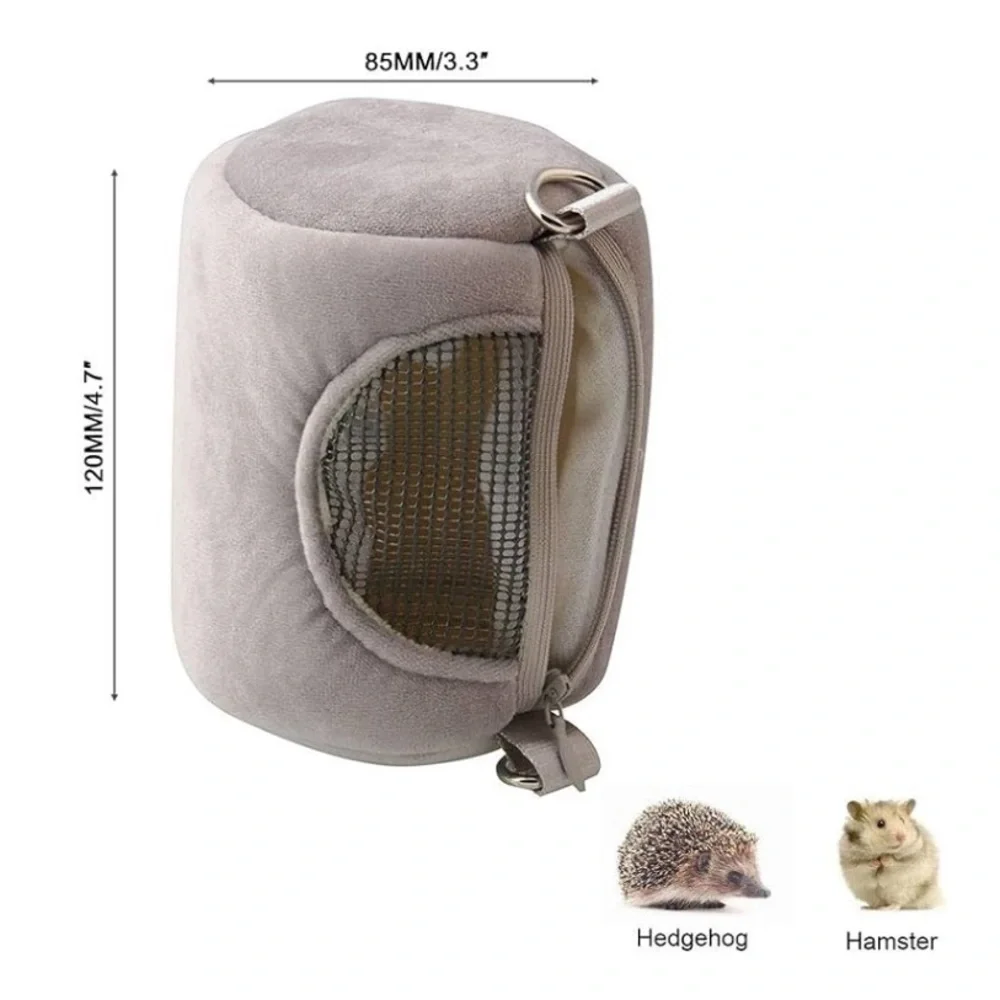 🐭Tylu Portable Pet Cylinder Bag Carrier (mouse/Dwarf hamster)